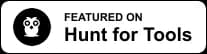 Featured on Hunt for Tools