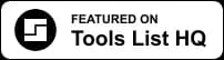 Featured on Tools List HQ