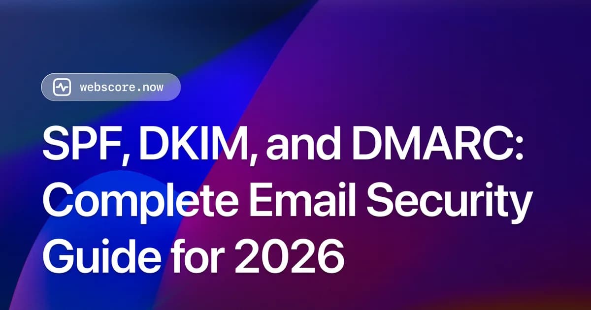 SPF, DKIM, and DMARC: Complete Email Security Guide for 2026