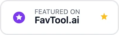 Featured on FavTool.ai